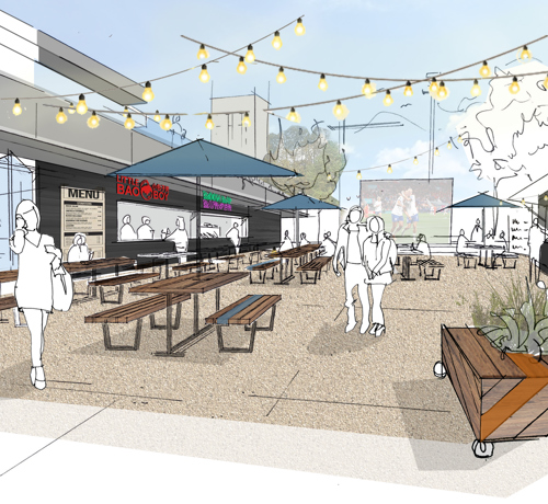 Artist Impression Courtyard