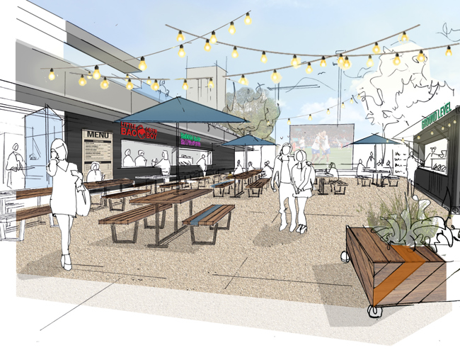 Artist Impression Courtyard