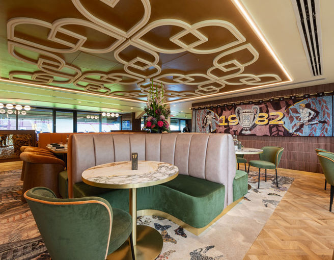 Trendy modern bar venue