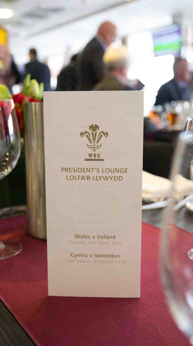 CDF 160319 GE Wales V Ireland Hospitality 01